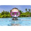 Ružovo-tyrkysová plavecká maska Bestway 22039