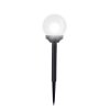 Solárna lampa biela guľa 4ks Ilumen LS-102