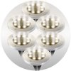 Solárna zemná lampa 6ks Ilumen LS-104