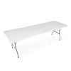Skladací záhradný stôl 244 cm Plonos biely