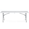 Skladací záhradný stôl 244 cm Plonos biely