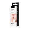 USB-C kábel USB-C 60 W 1 m ružový Krüger&Matz Basic L-KM1271-1P