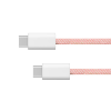 USB-C kábel USB-C 60 W 1 m ružový Krüger&Matz Basic L-KM1271-1P