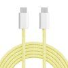 USB-C kábel USB-C na USB-C 60 W 1 m žltý Krüger&Matz Basic L-KM1271-1Y
