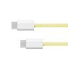 USB-C kábel USB-C/USB-C 60 W 1,5 m žltý Krüger&Matz Basic L-KM1271-1-5Y