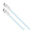 USB-C kábel USB-C na USB-C 100 W 1,5 m modrý Krüger&Matz Basic L-KM1272-1-5BL