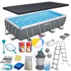 Záhradný bazén s kovovou konštrukciou 549x274x122cm 17v1 Bestway 56466N