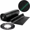 Záhradná agrotextília 1,6 m x 50 m 90 g/m2 + 50 kolíkov Plonos - čierna