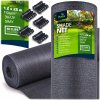 Zatienená sieť 1,2x25m 110g/m2 + 50 svoriek šedá