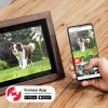 Digitálny fotorámik Kruger&Matz FRAMEO Wi-Fi 10,1" drevený rám