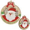 CA1281 VIANOČNÁ DEKORÁCIA 9,5 x 10,5 CM