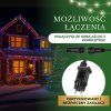 Vianočné osvetlenie 200 LED multicolor 10 m S-CL4077