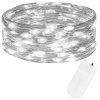 LED svetielka na baterky 20 LED, 2 m, studená biela S-CL4100
