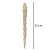 Zlaté trblietavé vianočné ozdoby na stromček 12 cm 10 ks S-CA0861
