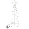 LED vianočný stromček 135 cm 192 LED viacfarebný S-CL1230