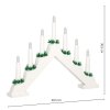 CL0859 DEKORATÍVNY SVETELNÝ SVECNÍK 7 LED