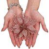 Vianočná ozdoba poinsettia, 11 cm S-CA0724