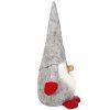 Vianočný škriatok sivý 38 cm S-CA0698