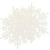 Vianočná ozdoba snehová vločka 10 cm 3 ks S-CA0775