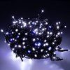 Vianočné LED cencúle 300 LED studená biela 12 m S-CL4038