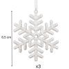 Vianočné ozdoby hviezdičky, 8,5 cm, 9,5 cm S-CA0041