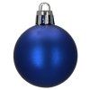 Nerozbitné vianočné gule 4 cm 20 ks modré S-CA0100