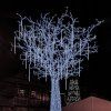 Vianočné LED cencúle 288 LED studená biela 7,2 m S-CL4140