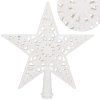Vianočná hviezda na stromček biela 20,5 cm S-CA1280