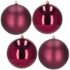 CA1185 VIANOČNÉ GUĽE 12 CM 4 KS.