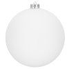 Nerozbitné vianočné gule biele 10 cm 6 ks S-CA1189
