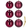 CA1191 VIANOČNÉ GULE 10 CM 6 KS.