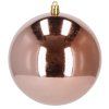 Nerozbitné vianočné gule na stromček 10 cm 6 ks rose gold S-CA1193