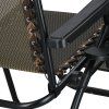 Polohovacie záhradné lehátko Zero Gravity so strieškou S-GC0029