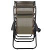 Polohovacie záhradné lehátko Zero Gravity so strieškou S-GC0029