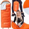 Turistický spacák s kapucňou S-CS0120