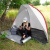 Plážový stan s UV ochranou 220 × 120 × 120 cm S-PT032