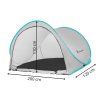 Plážový stan pop-up 200 × 120 × 110 cm S-PT014