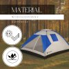 PT008 CAMPING TENT 210 x 240 CM SPRINGOS