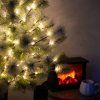 LED dekoratívny stromček 150 cm zasnežený S-CL0860