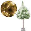 LED dekoratívny stromček 150 cm zasnežený S-CL0860