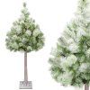 LED dekoratívny stromček 150 cm zasnežený S-CL0860