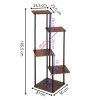 Kovový stojan na kvety 106 cm, 5-poschodový S-GA0207