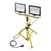 LED Reflektory 2x100W s Tripodom a 2m Káblom