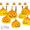 Halloweenská LED reťaz s tekvicami 10 LED S-CL4060