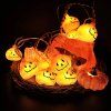 Halloweenská LED reťaz s tekvicami 10 LED S-CL4060