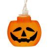 Halloweenská LED reťaz s tekvicami 10 LED S-CL4060