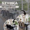 Elastický univerzálny poťah na stoličku kockovaný S-HA0051