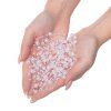 Perlová girlanda z umelých perál 5 m, biela 8 + 3 mm S-CA0210