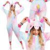 Kigurumi pyžamo jednorožec M S-HA5080