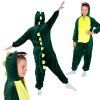 Detské kigurumi pyžamo drak 120–130 cm S-HA7346